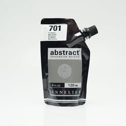 Tube 120 ml de peinture acrylique Sennelier - Abstract - Gris Neutre n°701 - Fine - Opaque
