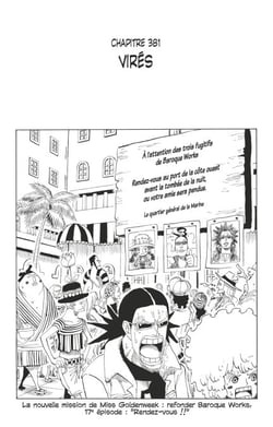 One Piece édition originale - Chapitre 381 - Virés