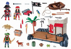 SuperSet Ilôt des pirates - Playmobil - 6146