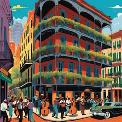 Echoes of Magnolia: A Jazz Serenade - New orleans, #1