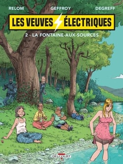 Les Veuves électriques T02 - La Fontaine-aux-Sources