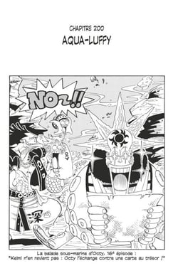 One Piece édition originale - Chapitre 200 - Aqua-Luffy