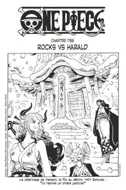 One Piece édition originale - Chapitre 1158 - Rocks VS Harald