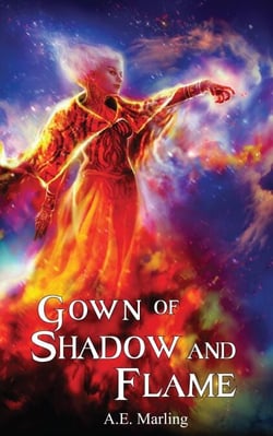 Gown of Shadow and Flame