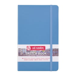 Carnet de croquis - 13 x 21 cm - Sketchbook - Talens Art Creation - 80 pages unies - Bleu