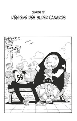 One Piece édition originale - Chapitre 181 - L'énigme des super canards