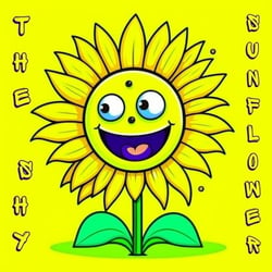 Shy Sunflower - From Shadows to Sunlight