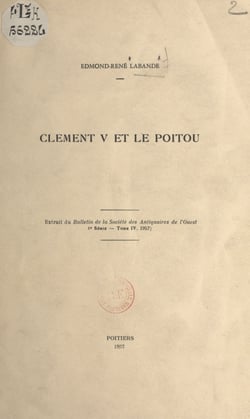 Clément V et le Poitou