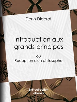 Introduction aux grands principes - ou Réception d'un philosophe
