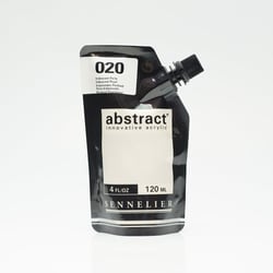 Tube 120 ml de peinture acrylique Sennelier - Abstract - Iridescent Perle n°020 - Fine - Opaque
