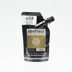 Tube 120 ml de peinture acrylique Sennelier - Abstract - Bronze iridescent n°22 - Fine - Opaque