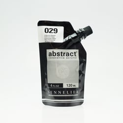 Tube 120 ml de peinture acrylique Sennelier - Abstract - Iridescent Argent n°029 - Fine - Opaque