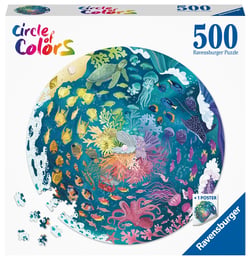 Puzzle rond 500 pièces - Océan (Circle of Colors)