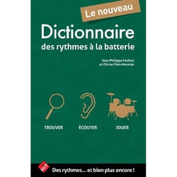 Le Nouveau Dictionnaire des Rythmes à la Batterie - partition batterie