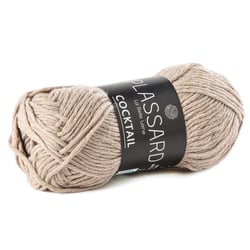 Pelote de fil à tricoter - Plassard - Cocktail - Beige 80