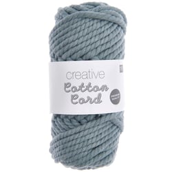 Pelote de fil macramé 100% coton - Rico Design - Creative Cotton - Aqua