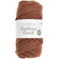 Pelote de fil macramé 100% coton - Rico Design - Creative Cotton - Rouille