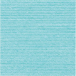 Fil à crocheter Rico Design - Essentiel Crochet - Turquoise 010