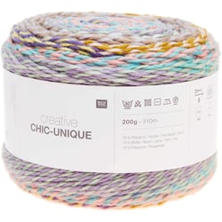 Pelote de fil à tricoter - Rico Design - Creative Chic Unique - Retro 10