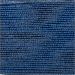 Pelote de fil à tricoter - Rico Design - Baby Classic DK - Bleu Foncé 60