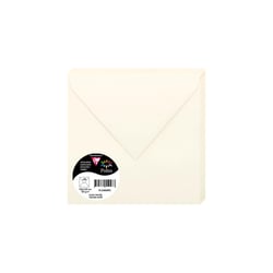 20 enveloppes 165x165 mm - Blanc naturel