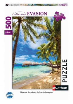 Puzzle Plage de Bora Bora - 500 pièces