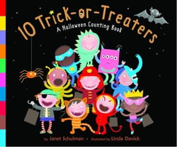 10 Trick-or-Treaters - A Halloween Book for Kids and Toddlers