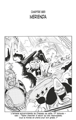 One Piece édition originale - Chapitre 883 - Merienda