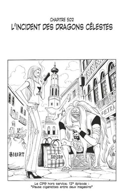 One Piece édition originale - Chapitre 502 - L'incident des dragons célestes