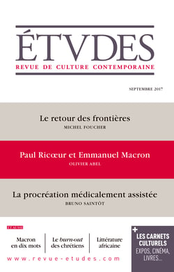 Etudes - Paul Ricoeur &amp; Emmanuel Macron - septembre 2017