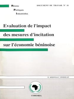Évaluation de l'impact des mesures d'incitation sur l'économie béninoise - Réseau de Recherche sur les Politiques Industrielles en Afrique (RPI)