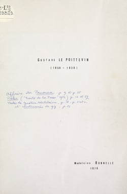 Gustave Le Poittevin, 1856-1930