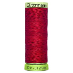 Fil à coudre Gütermann -  rPET Super Résistant - Rouge n°156