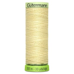 Fil à coudre Gütermann -  rPET Super Résistant - Jaune n°325
