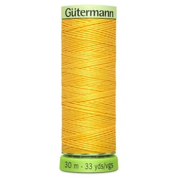 Fil à coudre Gütermann -  rPET Super Résistant - Jaune n°417