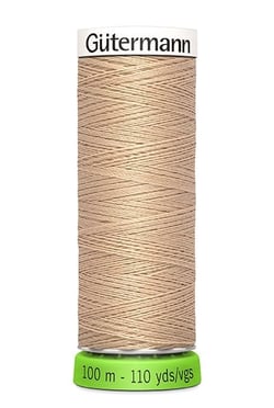 Fil à coudre Gütermann - RPET - Marron n°170
