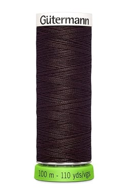 Fil à coudre Gütermann - RPET - Marron n°23