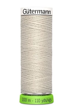 Fil à coudre Gütermann - RPET -  Marron n°299