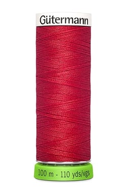 Fil à coudre Gütermann - RPET - Rouge n°365