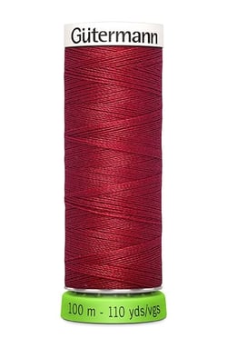 Fil à coudre Gütermann - RPET - Rouge n°367