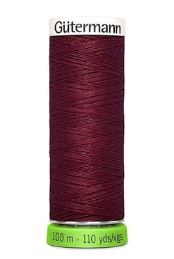 Fil à coudre Gütermann - RPET - Rouge n°368