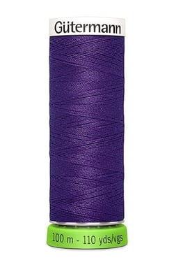Fil à coudre Gütermann - RPET - Violet n°373