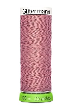 Fil à coudre Gütermann - RPET - Rose n°473