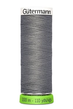 Fil à coudre Gütermann - RPET - Gris n°496