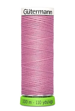 Fil à coudre Gütermann - RPET - Rose n°663