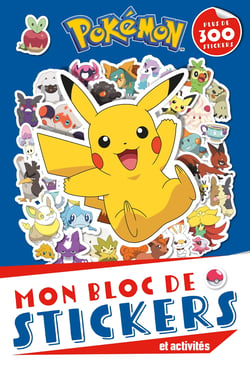 Pokémon - Mon bloc de stickers et activités