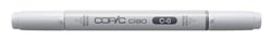 COPIC Ciao C0 - Marqueur double pointe - gris froid 0 - encre à base d'alcool - largeur moyenne / super brosse