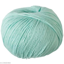 Pelote de fil à tricoter 100% coton - DMC - Natura - Aqua N99