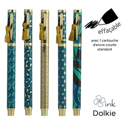 Stylos plume - bleu  - Ink Metal Dolkie PLUMink - Carpentras