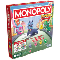 Monopoly junior 2023 - Jeu de société enfant - Hasbro Gaming